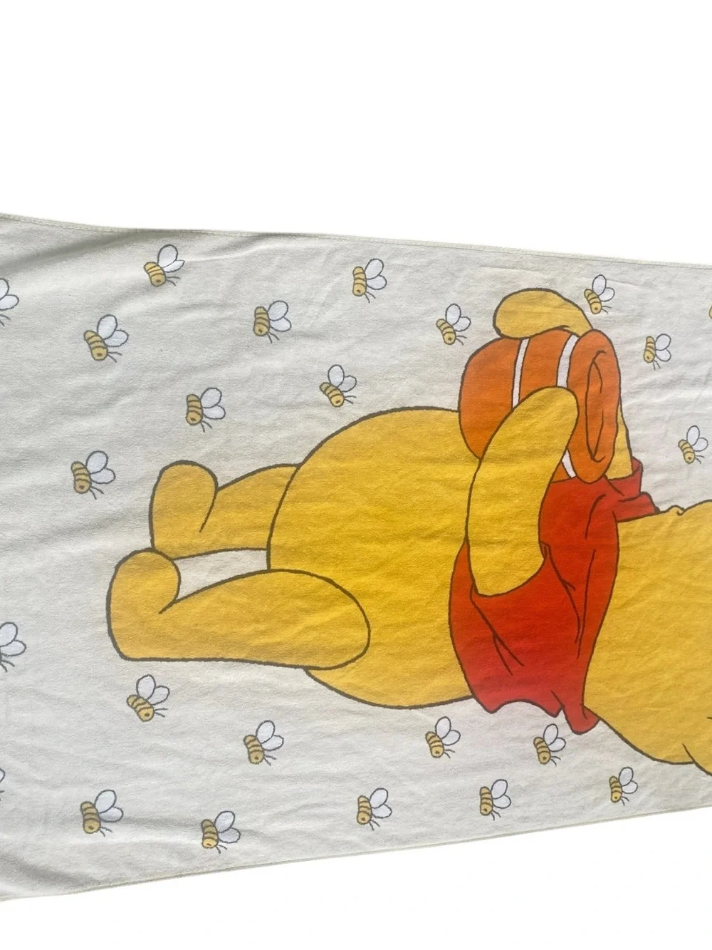 Costco XL Winnie the Pooh & honey pot/ bee’s beach towel 34x64